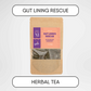 Gut Lining Rescue Herbal supplement (60 dosages)/Herbal tea (2 oz)