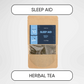 Sleep Aid Herbal supplement (60 dosage)/Herbal Tea (2 oz)